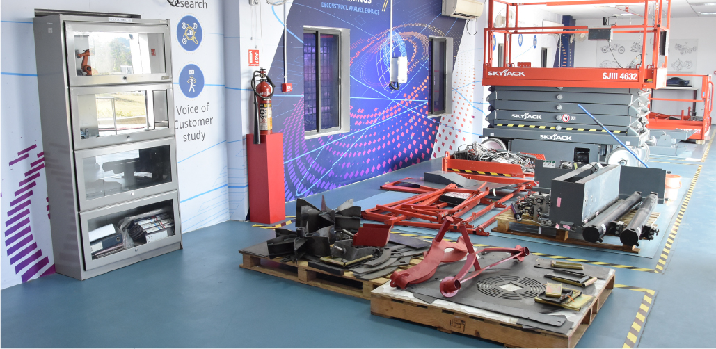 Dedicated Teardown and Reverse Engineering Lab, LTTS Vadodara Campus